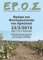 Η αφίσσα της συγκέντρωσης